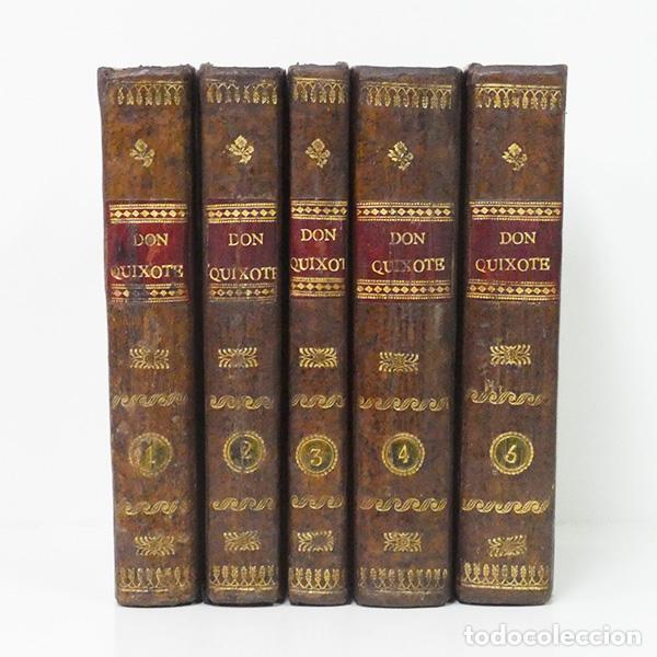 Libros antiguos: CERVANTES (Miguel de). El ingenioso hidalgo don Quixote [Quijote] de la Mancha