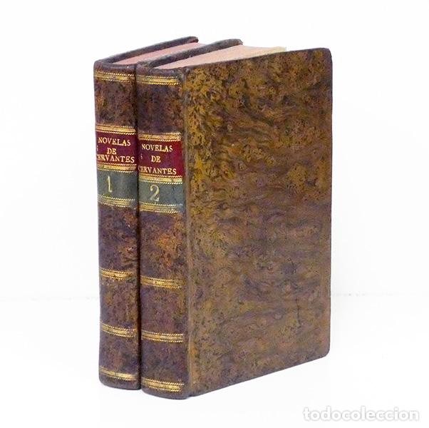 Libros antiguos: CERVANTES (Miguel de). Novelas exemplares [ejemplares]