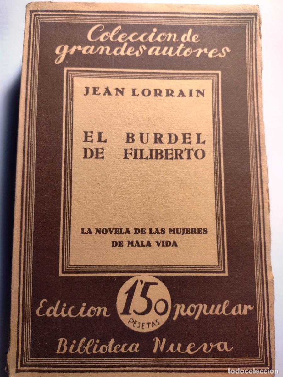Libros antiguos: El burdel de Filiberto, de Jean Lorrain - Foto 1