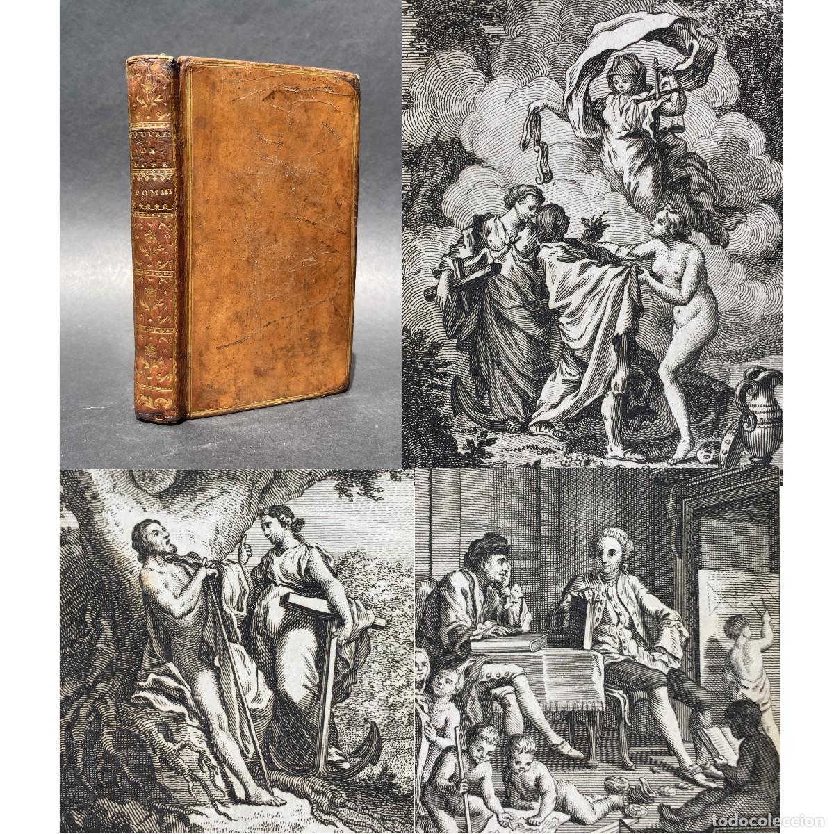 Libros antiguos: A&ntilde;o 1767 - Oeuvres diverses - Alexander Pope - Literatura inglesa - Plena Piel