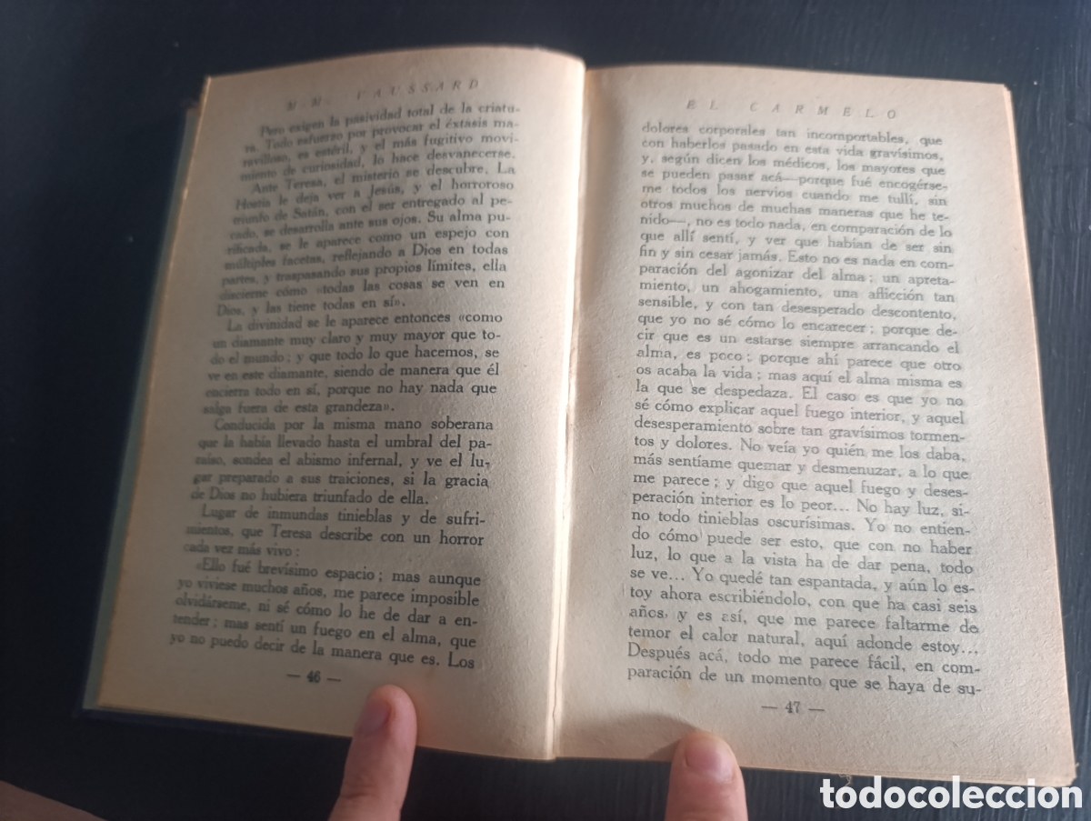 Libros antiguos: M-M. VAUSSARD EL CARMELO. Madrid 1931 - Foto 3
