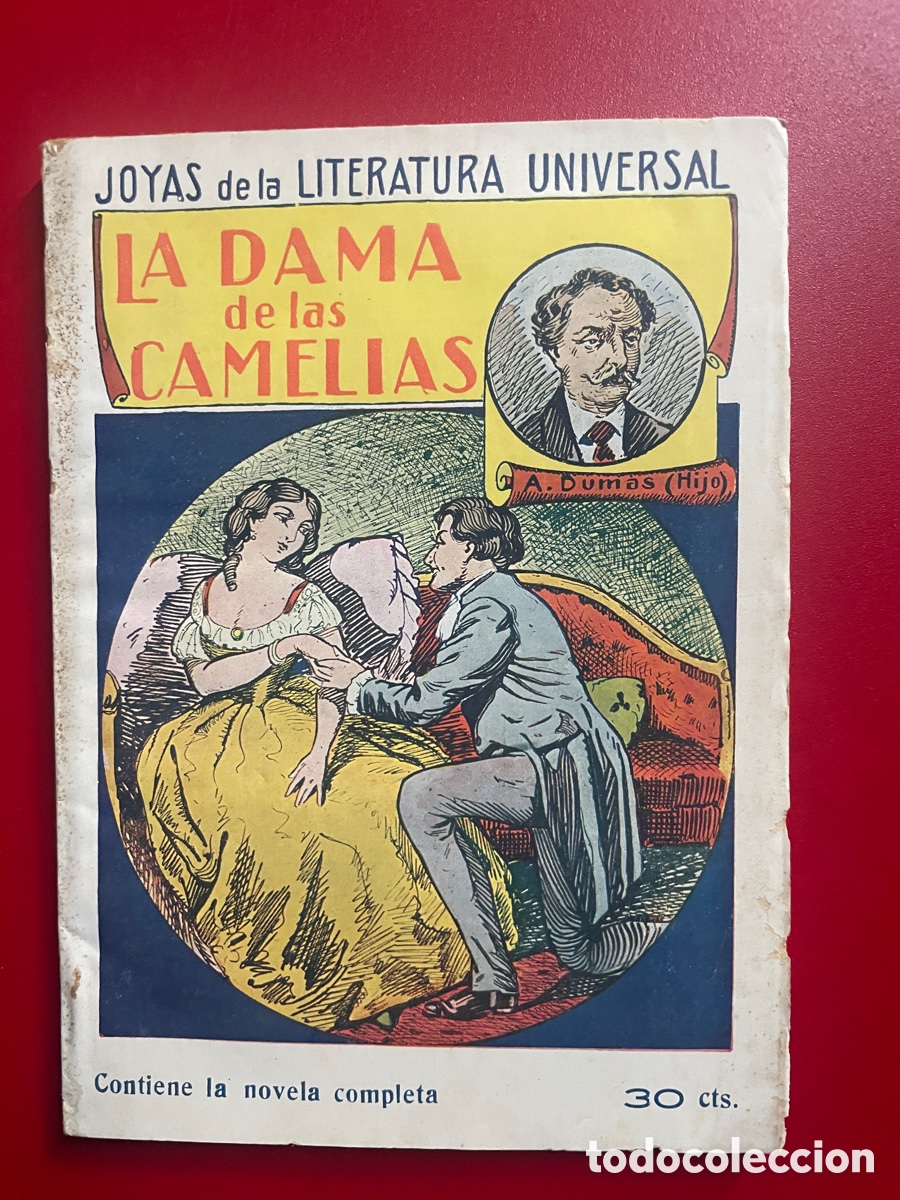 Libros antiguos: La dama de las camelias. Editorial el gato, negro. A&ntilde;os, 20-30