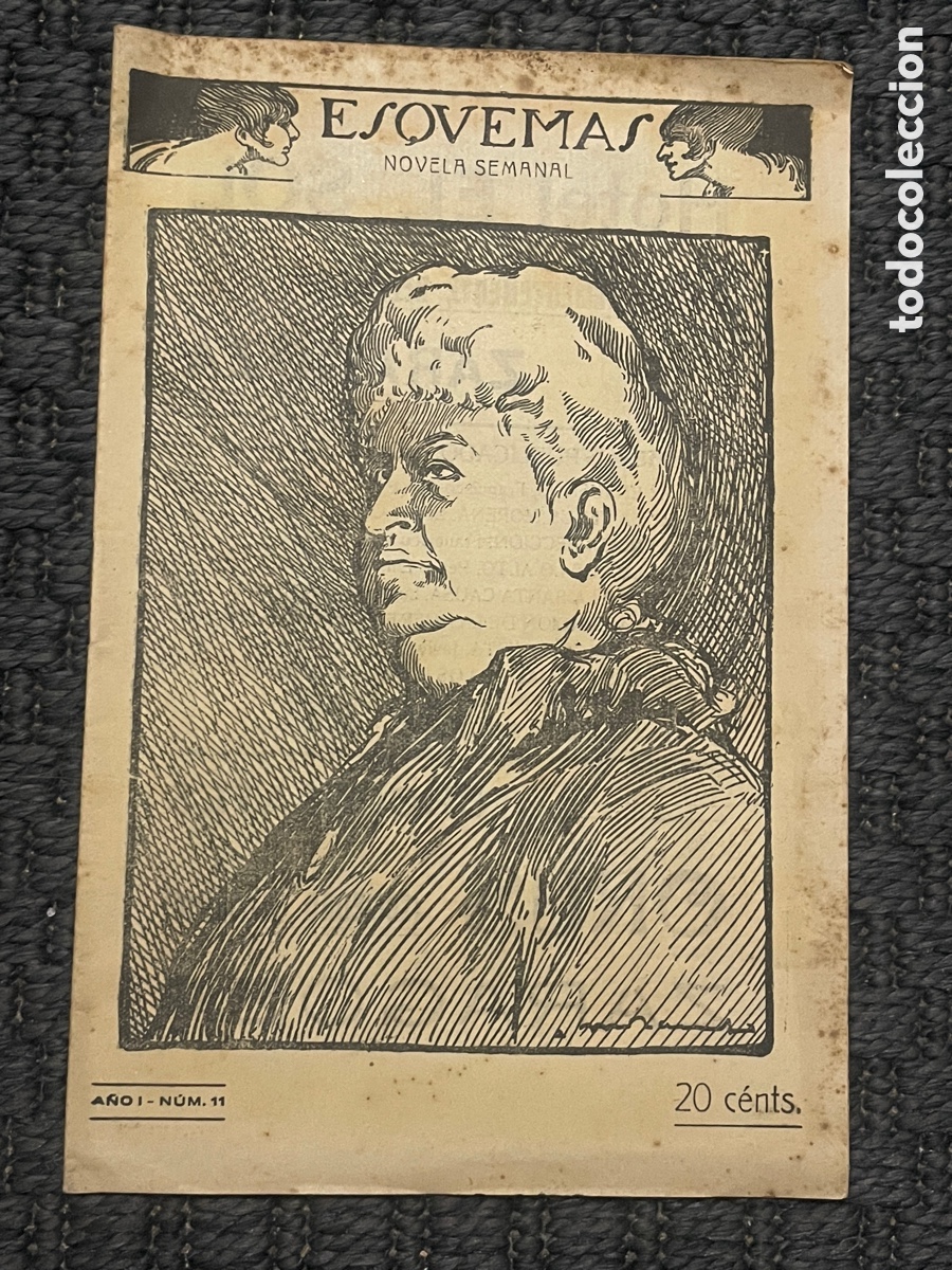 Libros antiguos: Esquemas. Homenaje a Emilia pardo Baz&aacute;n. 1921. Novela semanal.