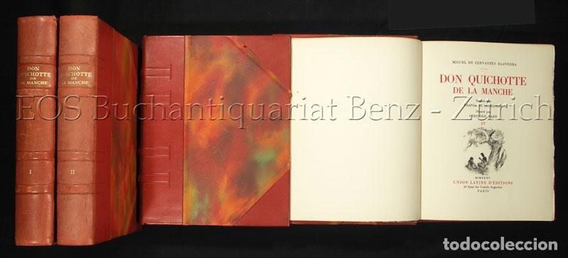 Libros antiguos: Don Quichotte de la Manche. Francis de Miomandre / Berthold Mahn - Foto 7