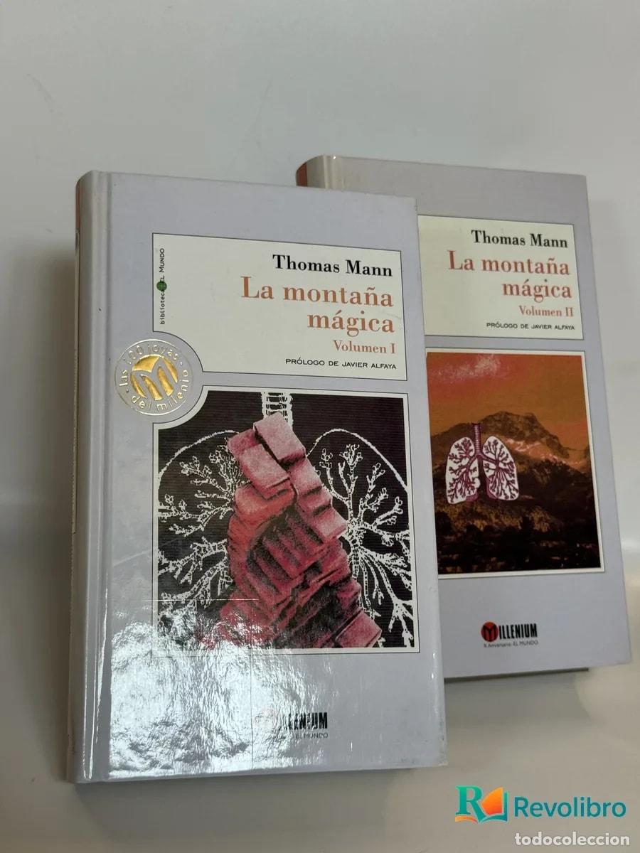 Livres anciens: Lote La monta&ntilde;a m&aacute;gica 2 vol&uacute;menes - Thomas Mann