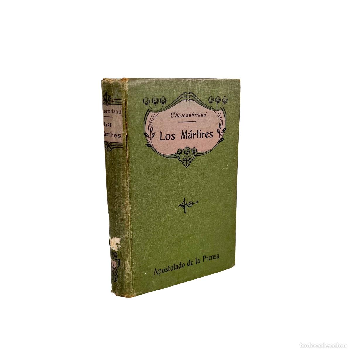 Libros antiguos: Los M&aacute;rtires, Chateaubriand - Foto 1
