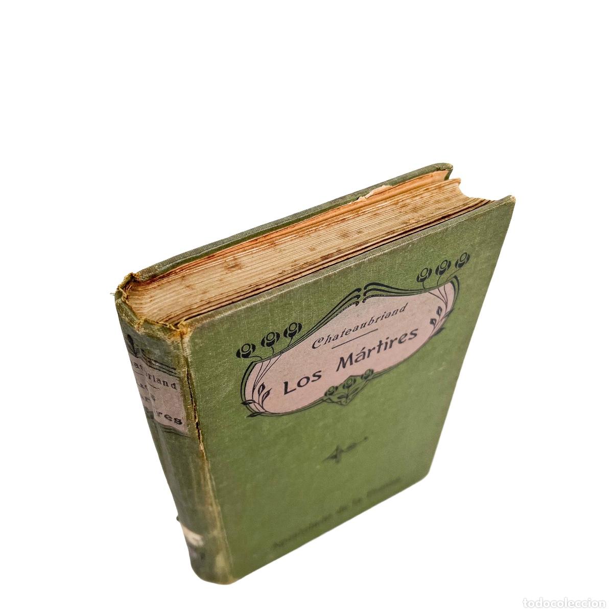 Libros antiguos: Los M&aacute;rtires, Chateaubriand - Foto 2