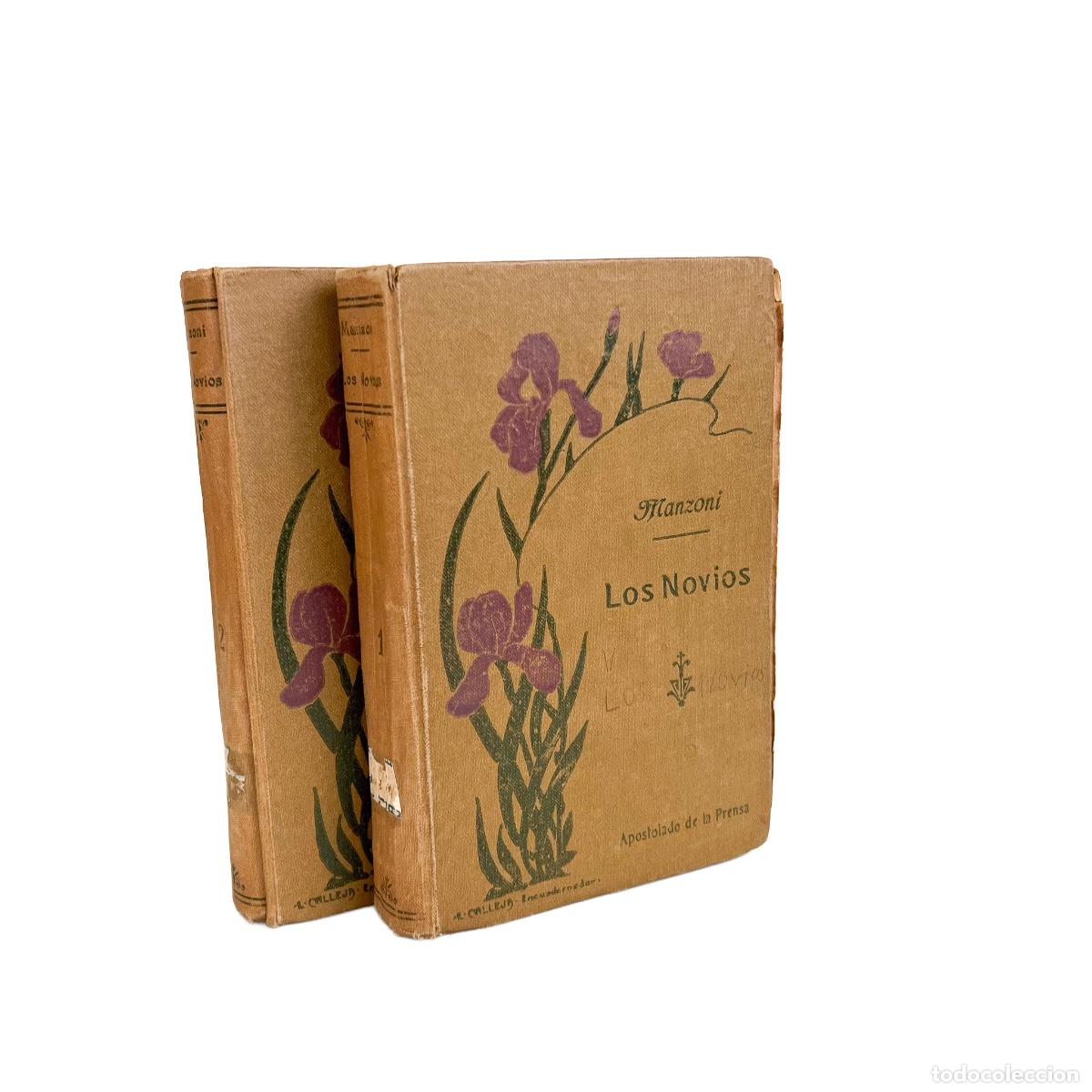 Libros antiguos: Los Novios, Tomo I y II, Manzoni