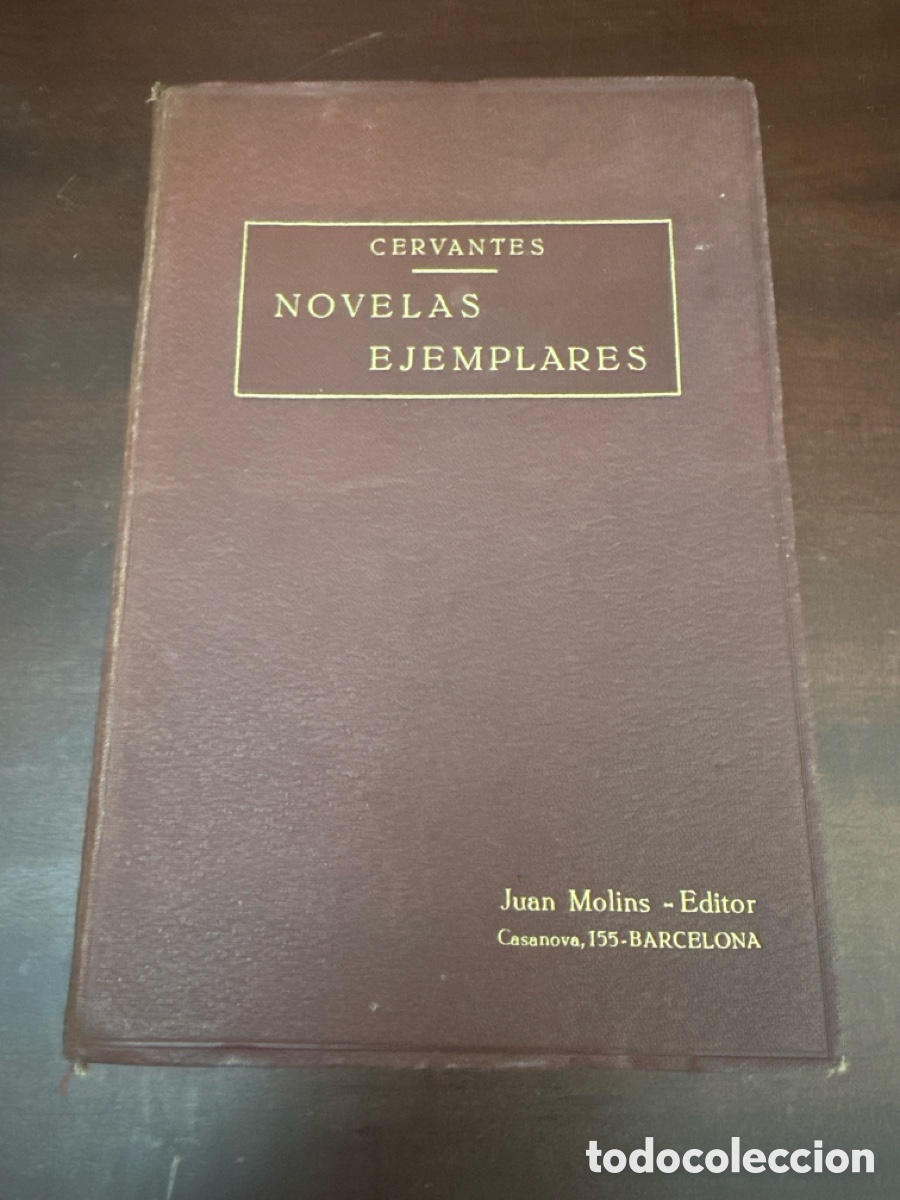 Libros antiguos: NOVELAS EJEMPLARES - MIGUEL DE CERVANTES - ILUSTRADO CON 20 LAMINAS - LUIS TASSO. BARCELONA