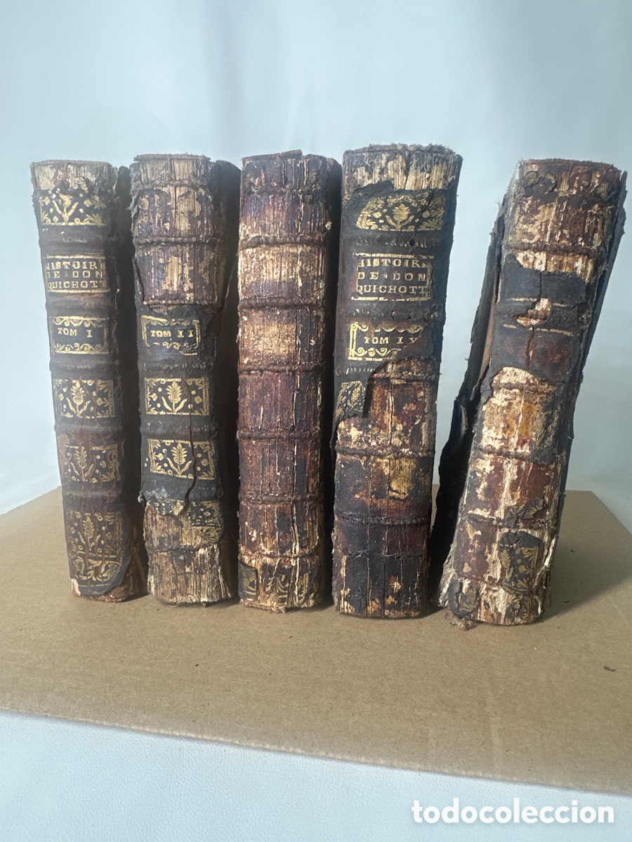 Livros antigos: HISTOIRE DON QUICHOTTE - PARIS - A&Ntilde;O 1754