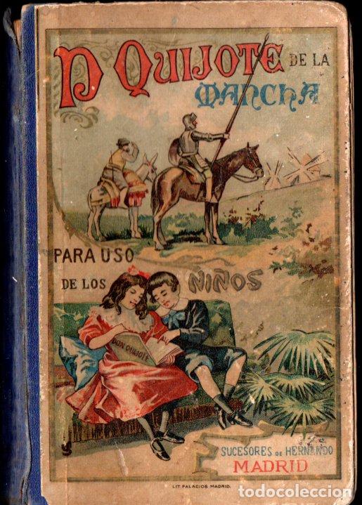 Libros antiguos: CERVANTES : DON QUIJOTE DE LA MANCHA (HERNANDO, 1905)