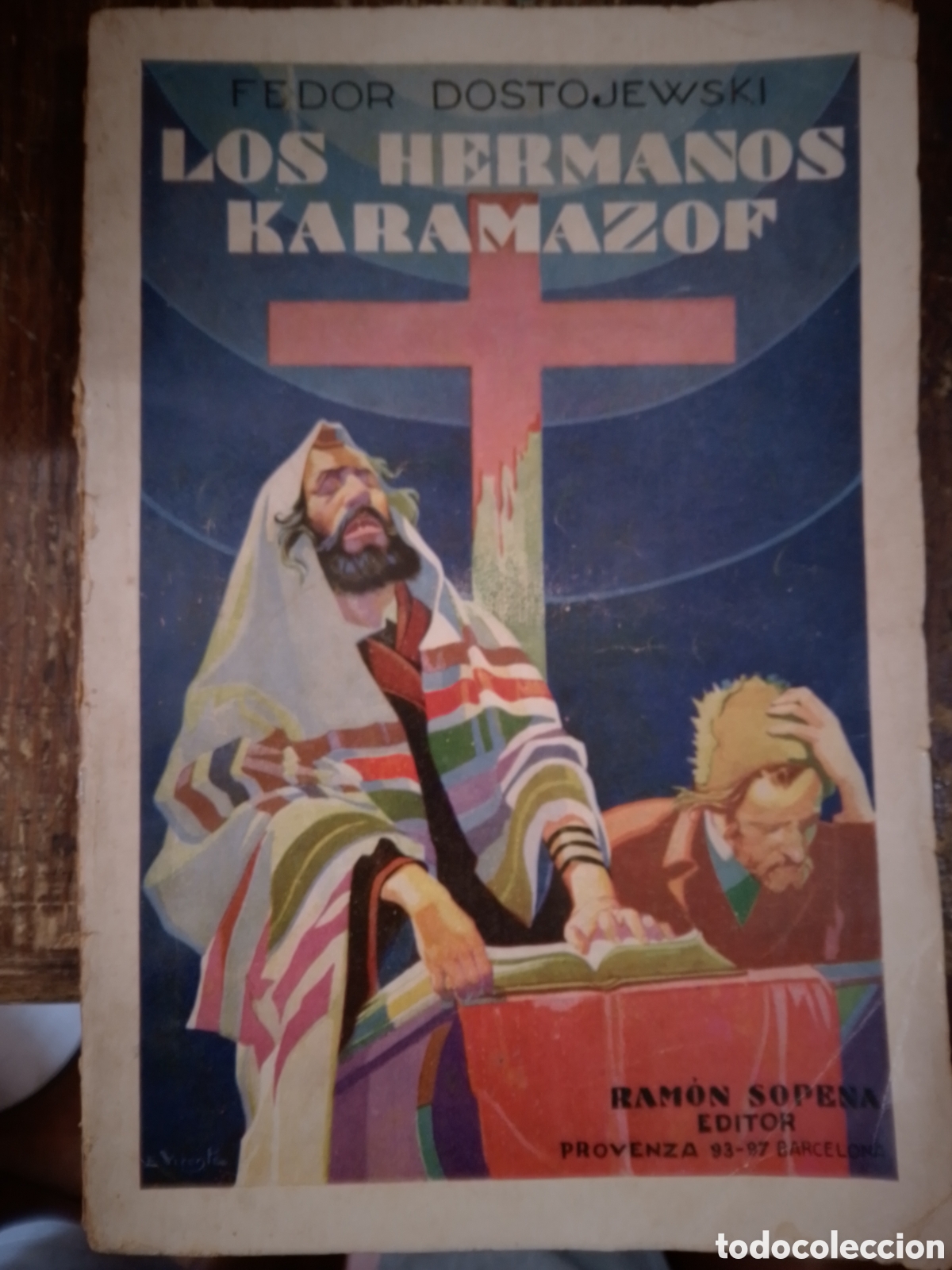 Libros antiguos: LOS HERMANOS KARAMAZOF. DOSTOIEVSKI, FEDOR. RAMON SOPENA. BARCELONA. 1935