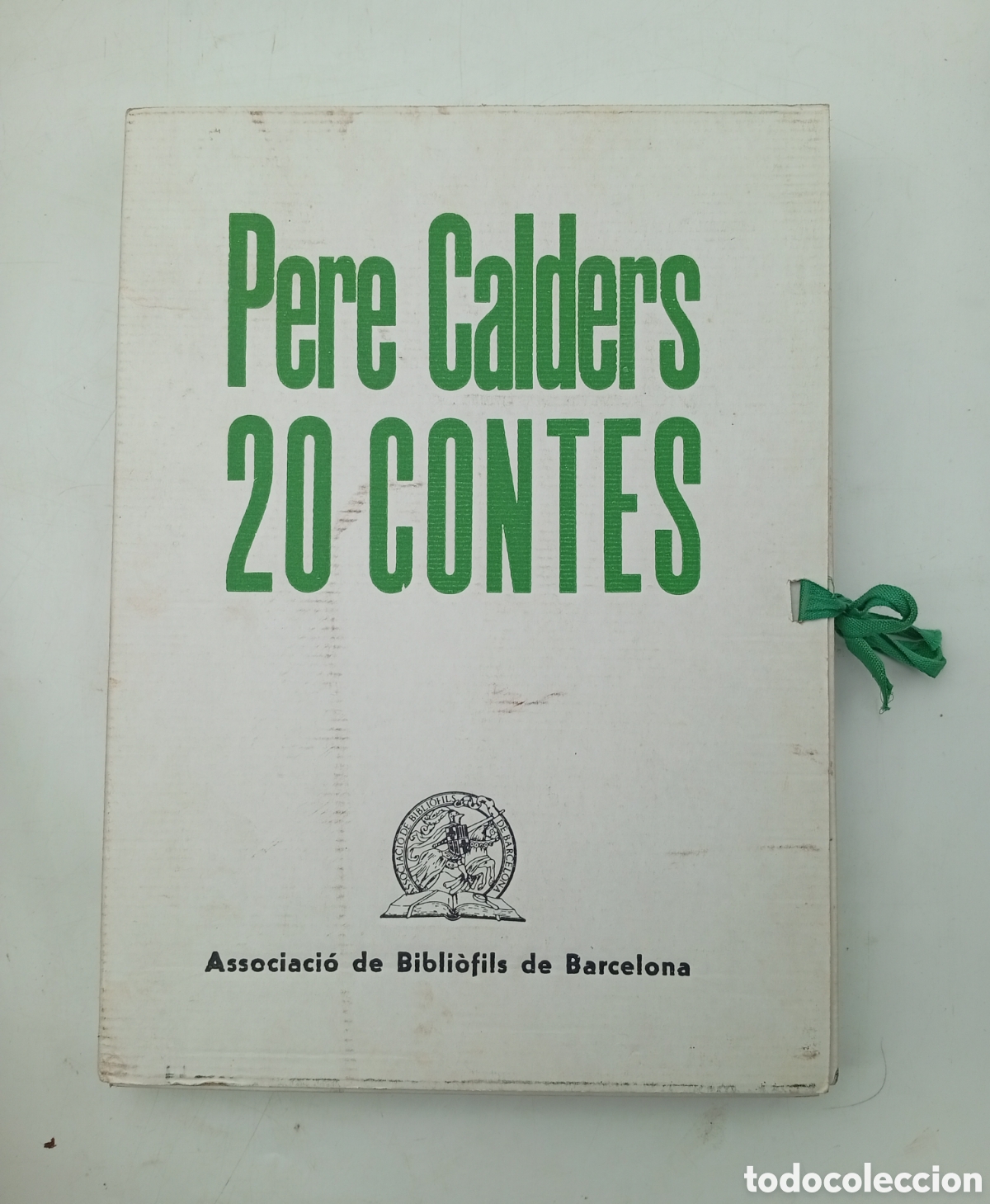 Antiquarische B&uuml;cher: Pere Calders 20 contes Bibli&ograve;fils de Barcelona numerado