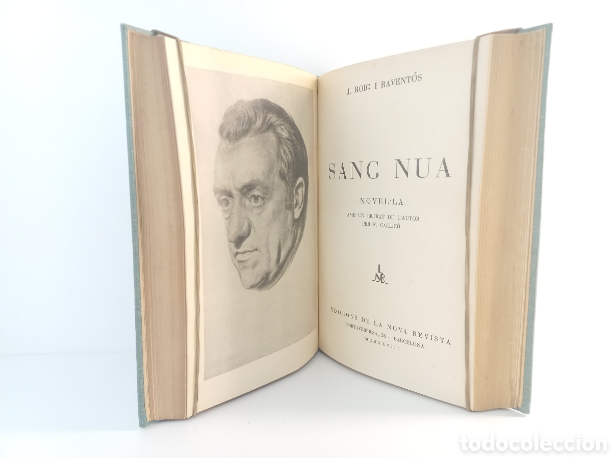 Libros antiguos: Animes Atuides. Sang Nova. Josep Roig I Ravent&oacute;s. 1921-28. Catal&aacute;n.
