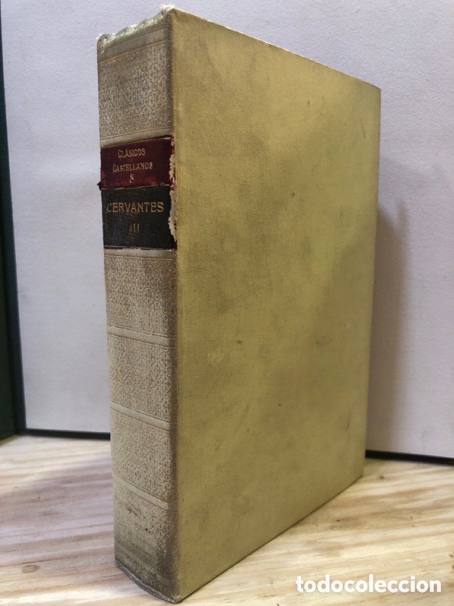 Livros antigos: El ingenioso hidalgo Don Quijote de La Mancha 3 - Miguel de Cervantes Saavedra