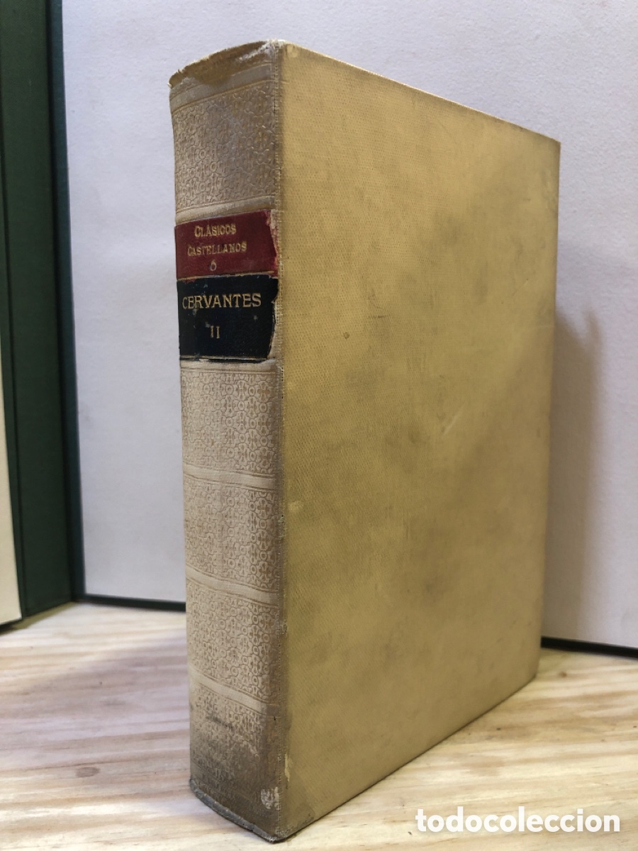 Livros antigos: El ingenioso hidalgo Don Quijote de La Mancha II - Miguel de Cervantes Saavedra
