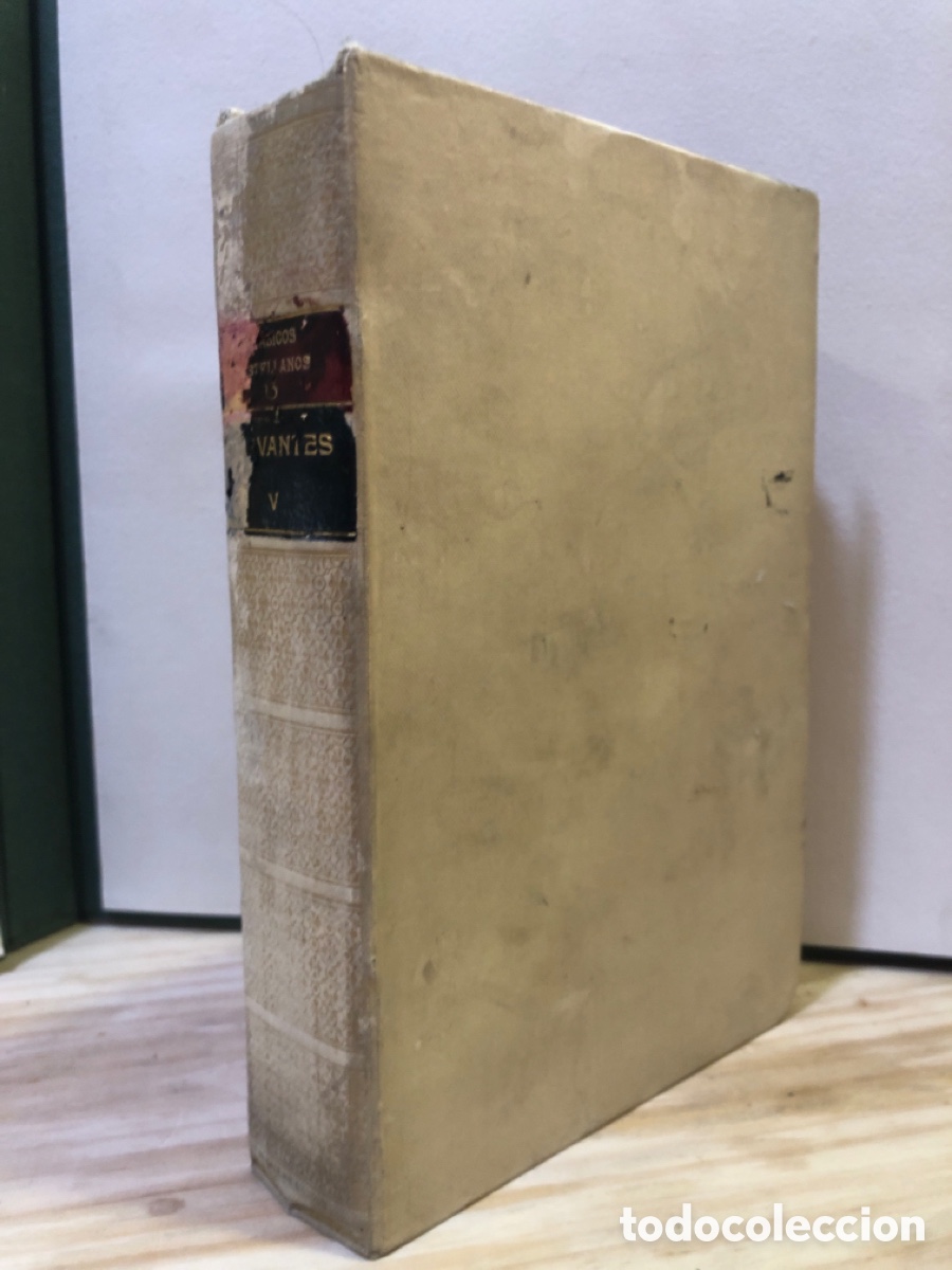 Libri antichi: El ingenioso hidalgo Don Quijote de La Mancha V - Miguel de Cervantes Saavedra