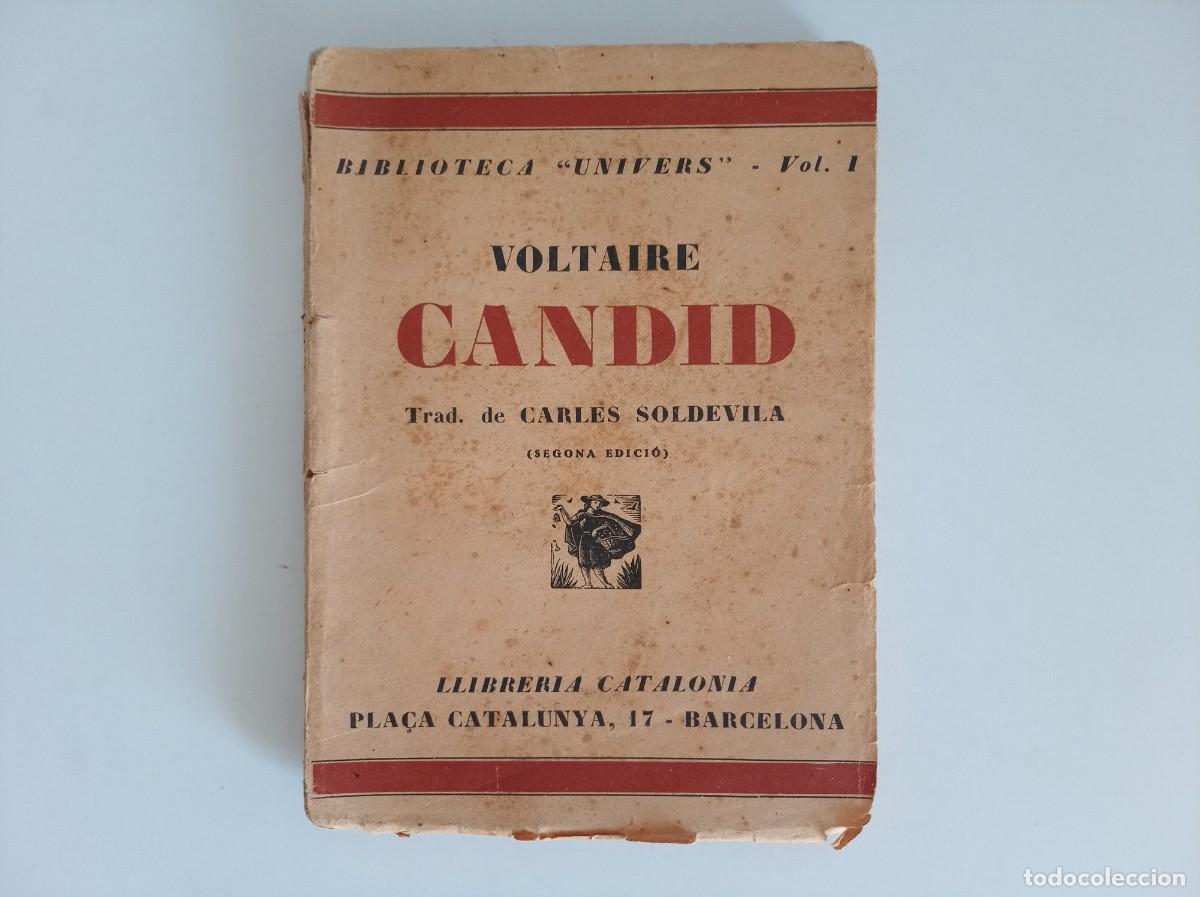 Libros antiguos: VOLTAIRE. CANDID. 1930. BIBLIOTECA UNIVERS.