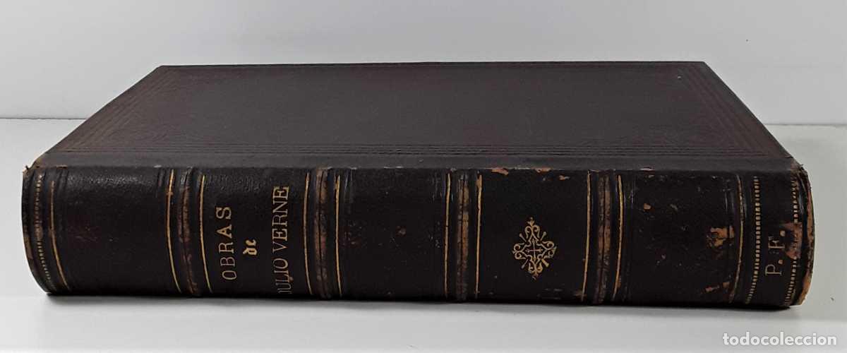 Libros antiguos: BIBLIOTECA ILUSTRADA DE GASPAR Y ROIG. JULIO VERNE. MADRID. 1879/1883.