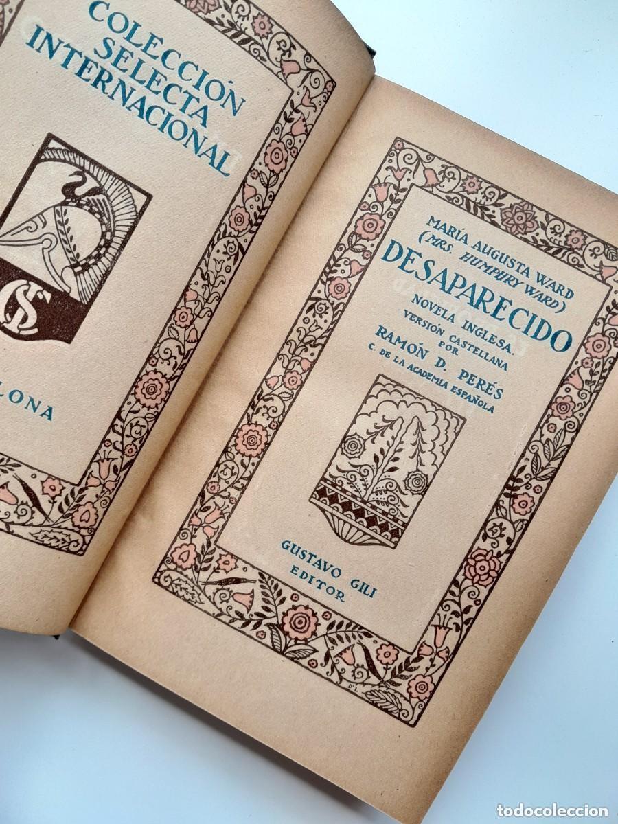 Antiquarische B&uuml;cher: DESAPARECIDO - MARY AUGUSTA WARD (GUSTAVO GILI, c.1920)