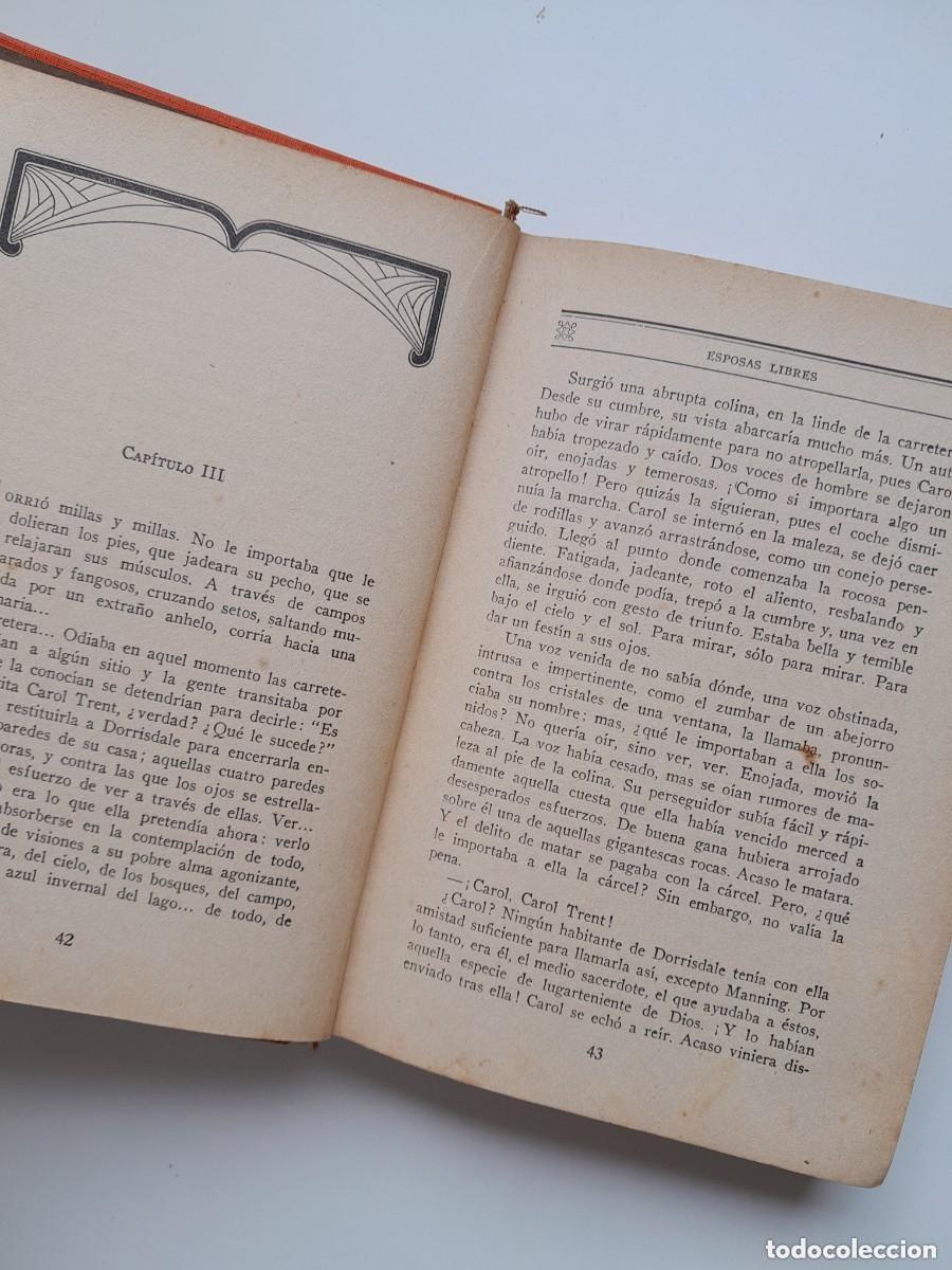 Libros antiguos: ESPOSAS LIBRES - WARNER FABIAN (EDITA, 1927) - Foto 3