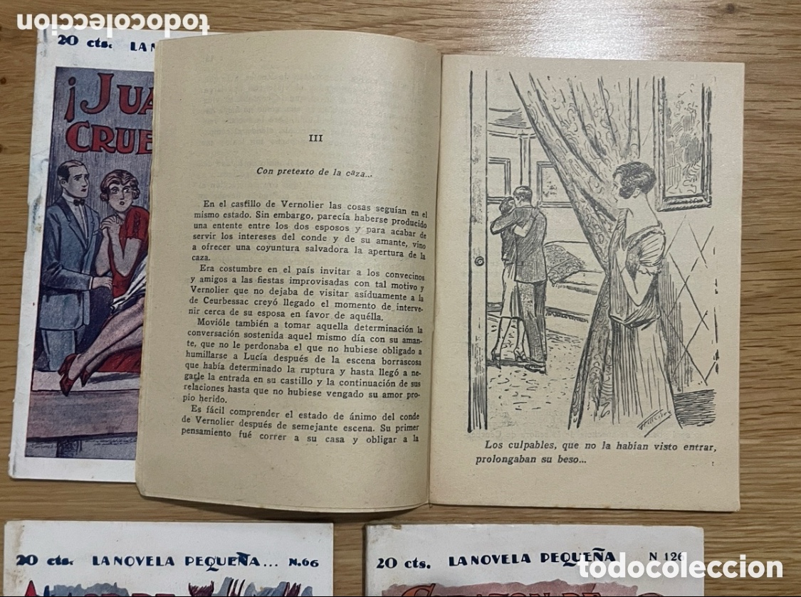 Libros antiguos: Cuatro ejemplares de la novela peque&ntilde;a. A&ntilde;o 1927. - Foto 2