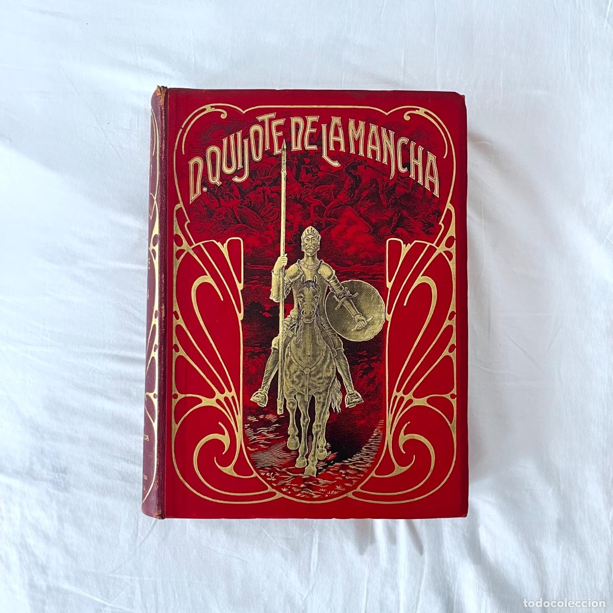 Libros antiguos: DON QUIJOTE - EDICI&Oacute;N CROMOT&Iacute;PICA - VDA. DE LUIS TASSO C. 1905 - 2 TOMOS - TUSELL / DOR&Eacute;
