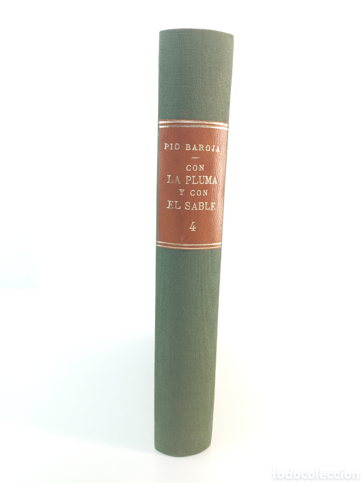 Libros antiguos: Con la pluma y con el sable. P&iacute;o Baroja. Rafael Caro Raggio Editor, primera edici&oacute;n, 1921.