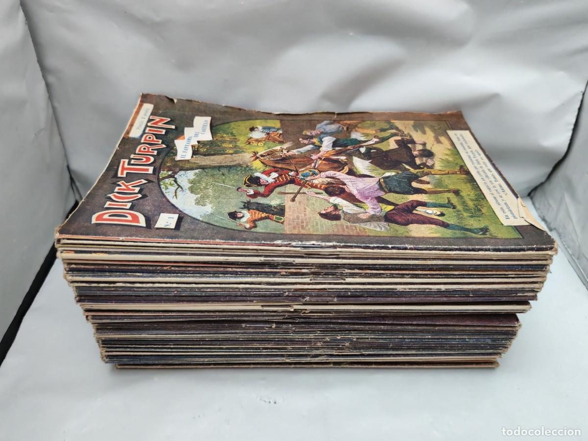Livres anciens: DICK TURPIN. Colecci&oacute;n Completa con N&uacute;meros 1 a 58 (1930 Aprox)