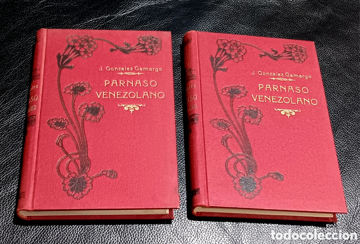 Antiquarische B&uuml;cher: Obra Completa Parnaso Venezolano (1920) Maucci - 2 Tomos