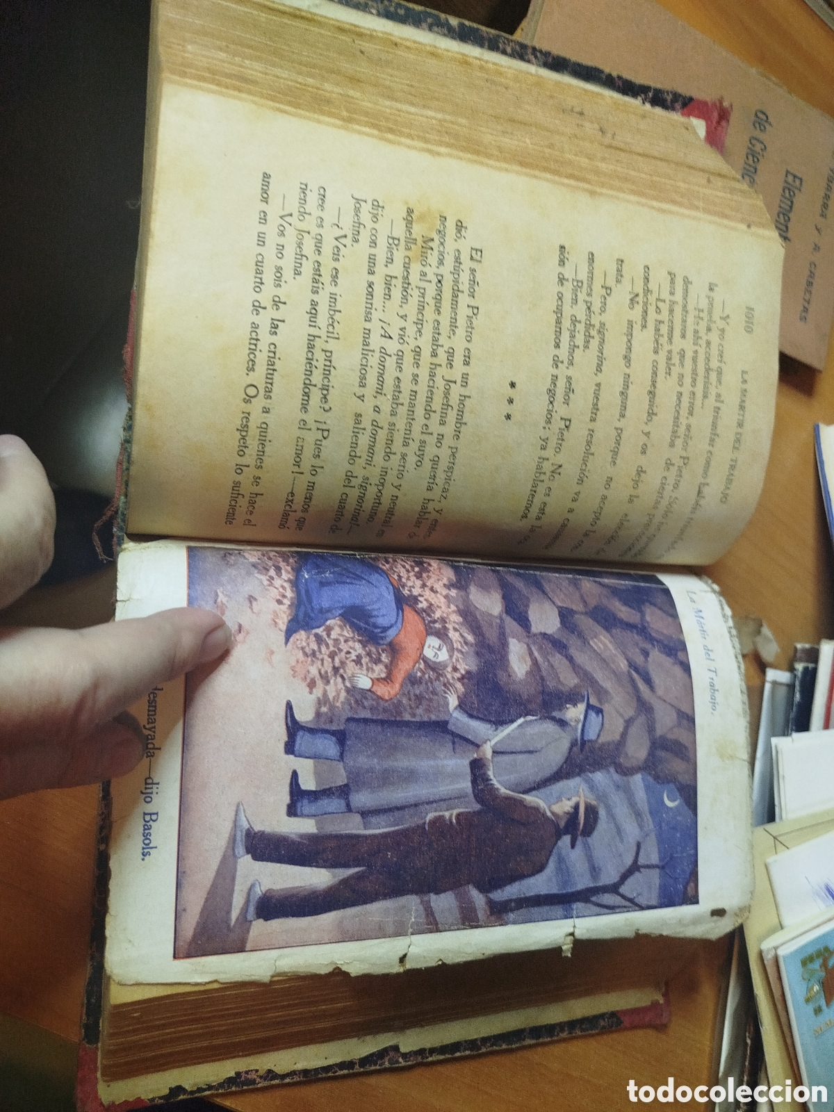 Libros antiguos: La m&aacute;rtir del trabajo. Libro gordo - Foto 5