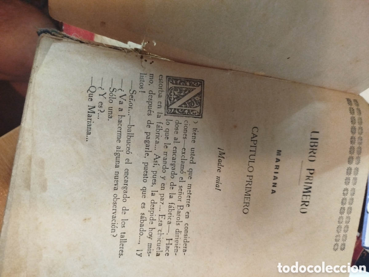 Libros antiguos: La m&aacute;rtir del trabajo. Libro gordo - Foto 1