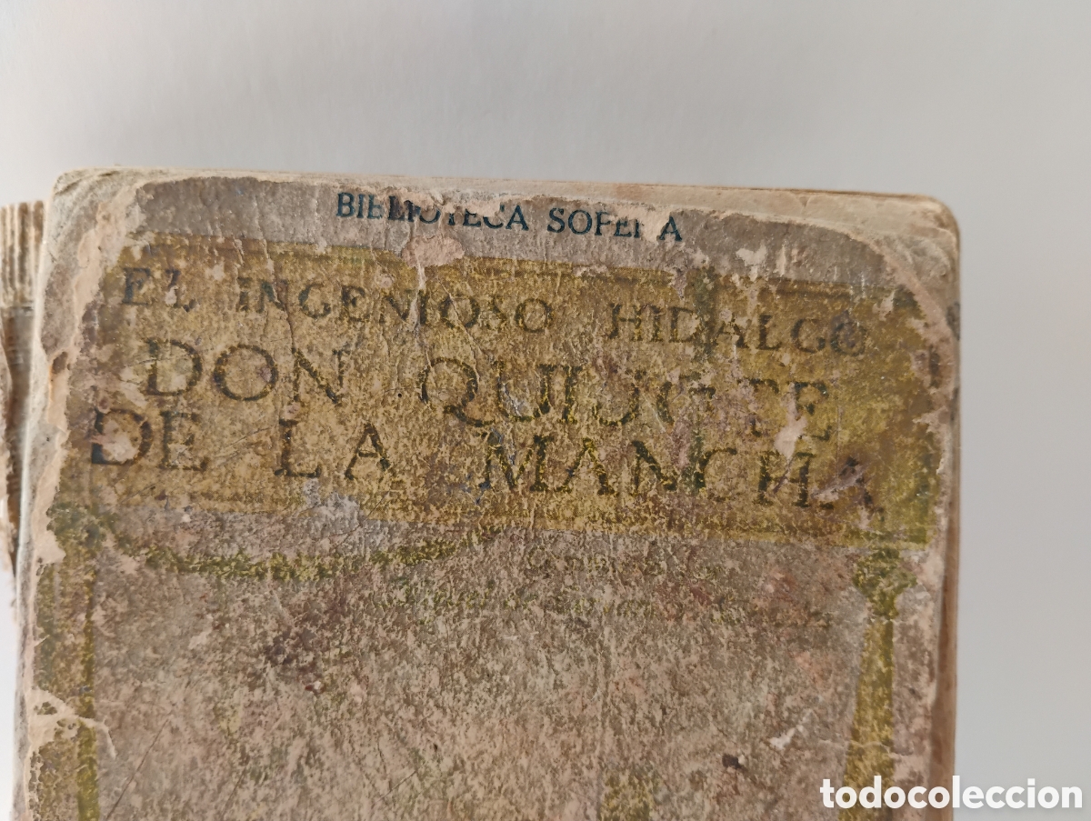 Libros antiguos: Libro El ingenioso hidalgo Don Quijote de la Mancha - Foto 1