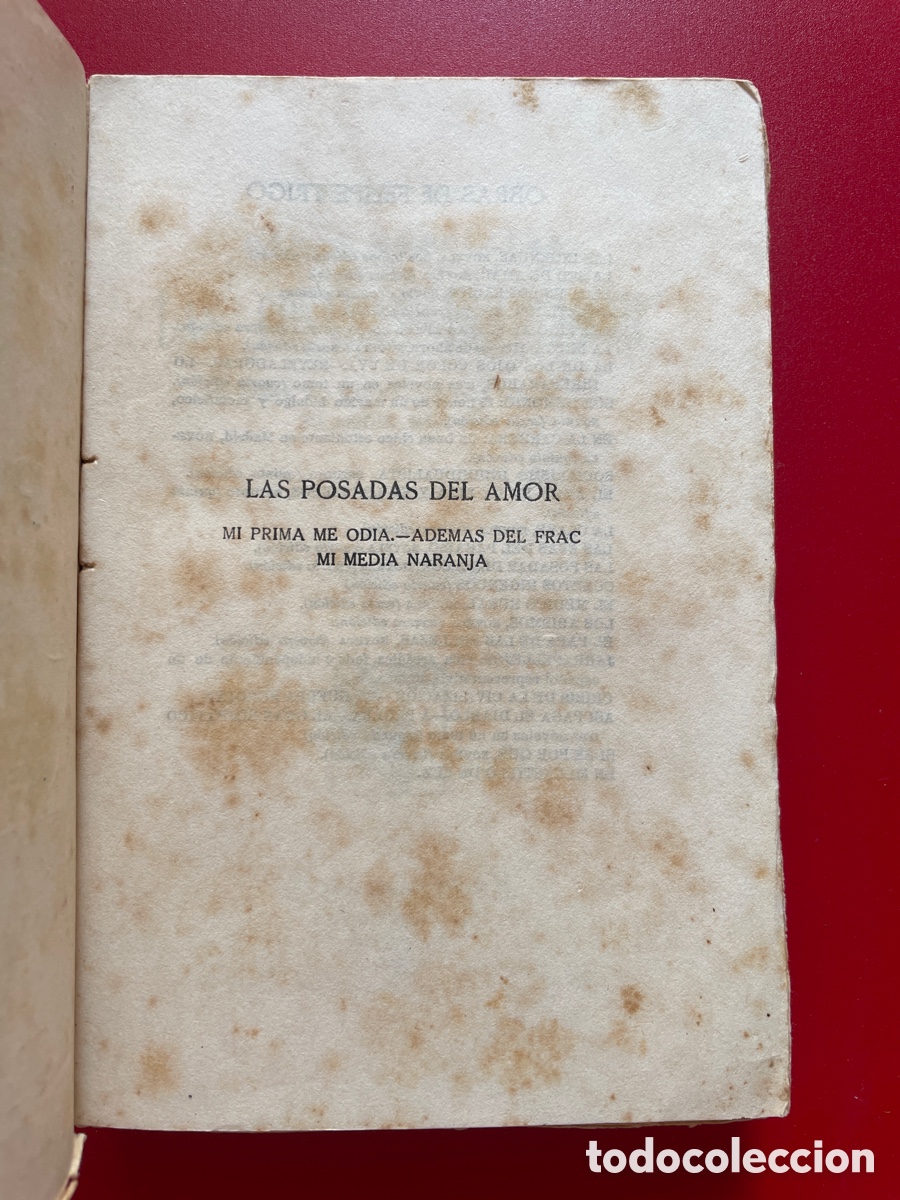 Libros antiguos: Felipe trigo. Las posadas del amor. Cuarta edici&oacute;n. 1920. Renacimiento. - Foto 2