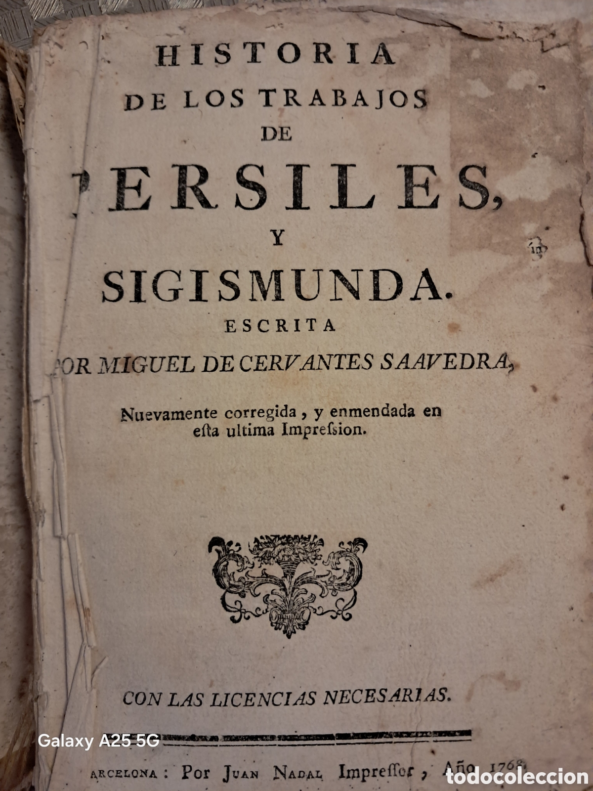 Libros antiguos: HISTORIA DE LOS TRABAJOS DEBPERSILES Y SIGISMUNDA