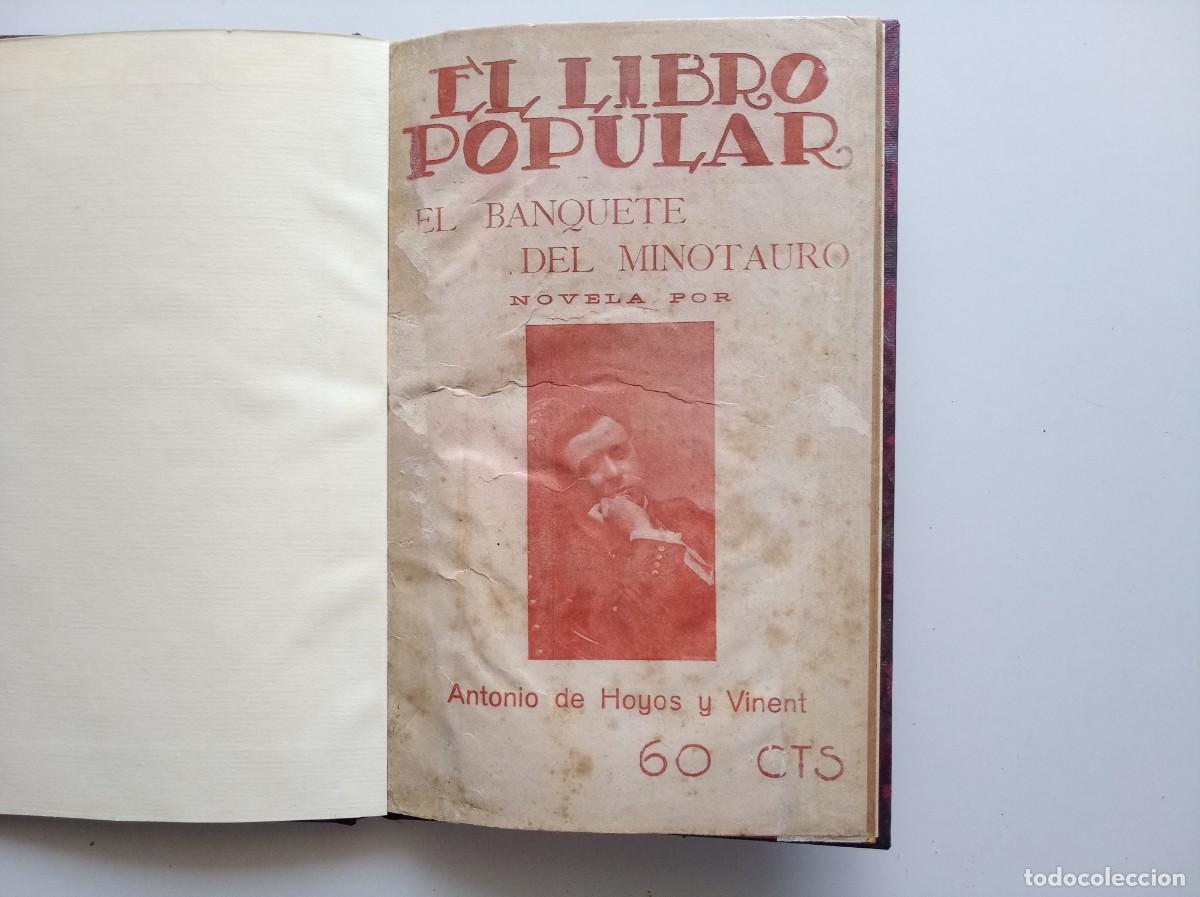Libros antiguos: ANTONIO DE HOYOS Y VINENT. EL BANQUETE DEL MINOTAURO. 1922. PRIMERA EDICI&Oacute;N.