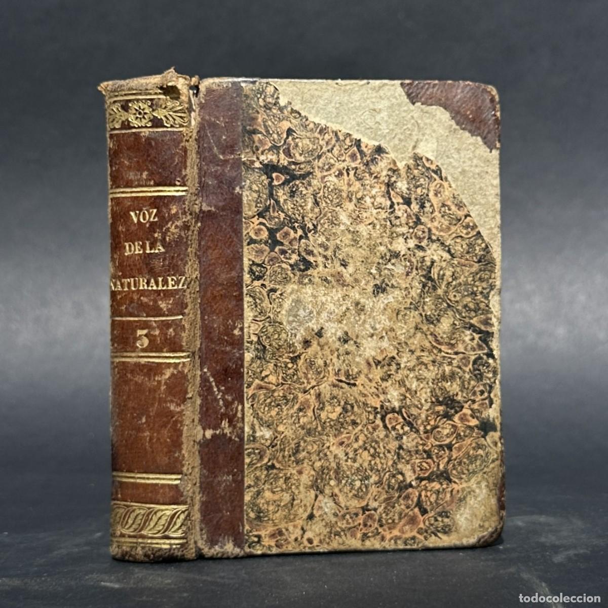 Libros antiguos: a&ntilde;o 1841 - VOZ DE LA NATURALEZA - ANECDOTAS, HISTORIAS Y NOVELAS -