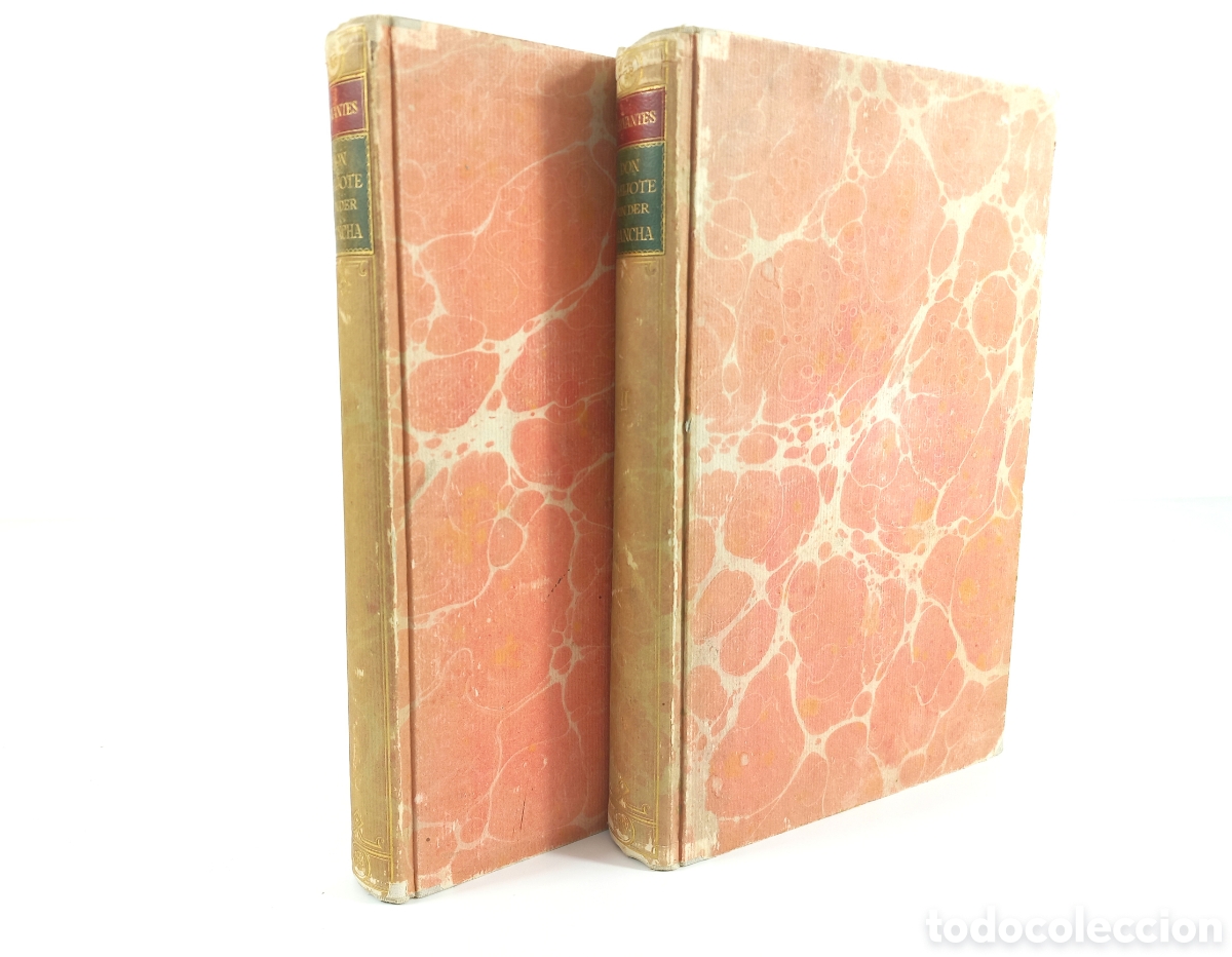 Libros antiguos: Don Quijote von der Mancha. Miguel de Cervantes. Im Propylaen-Verlag, 1923.