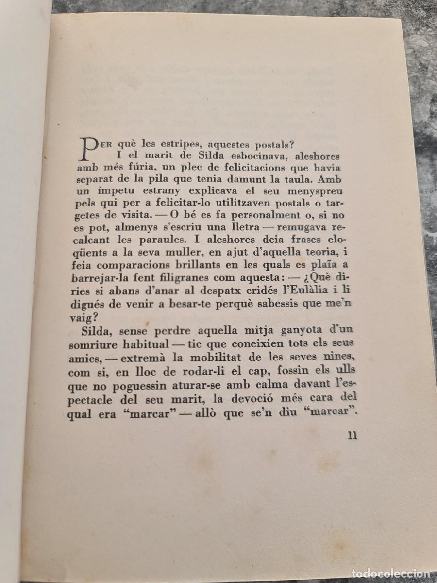 Libros antiguos: Vals, 1935. Francesc Trabal. Ediciones La Mirada. Proa. Barcelona. Ejemplar D. - Foto 7