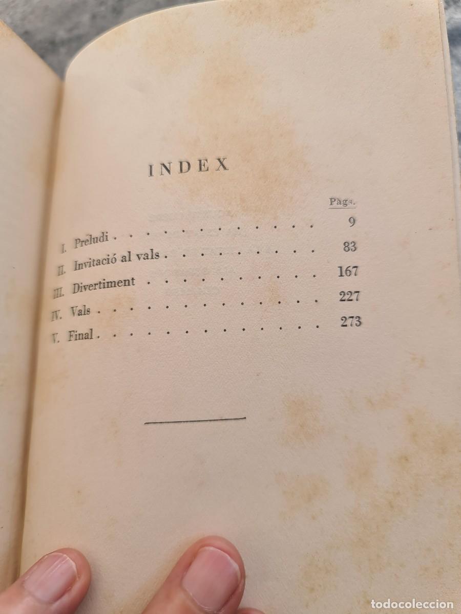 Libros antiguos: Vals, 1935. Francesc Trabal. Ediciones La Mirada. Proa. Barcelona. Ejemplar D. - Foto 12