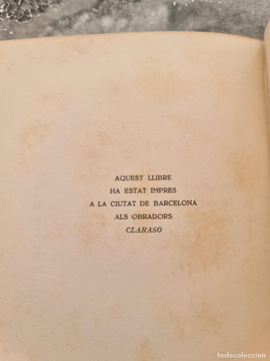 Libros antiguos: Vals, 1935. Francesc Trabal. Ediciones La Mirada. Proa. Barcelona. Ejemplar D. - Foto 14