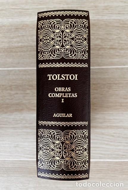 Libros antiguos: Le&oacute;n Tolst&oacute;i &ndash; Obras Completas Tomo I &ndash; Aguilar 2004 &ndash; Guerra y Paz &ndash; Papel biblia &ndash; Muy buen estado
