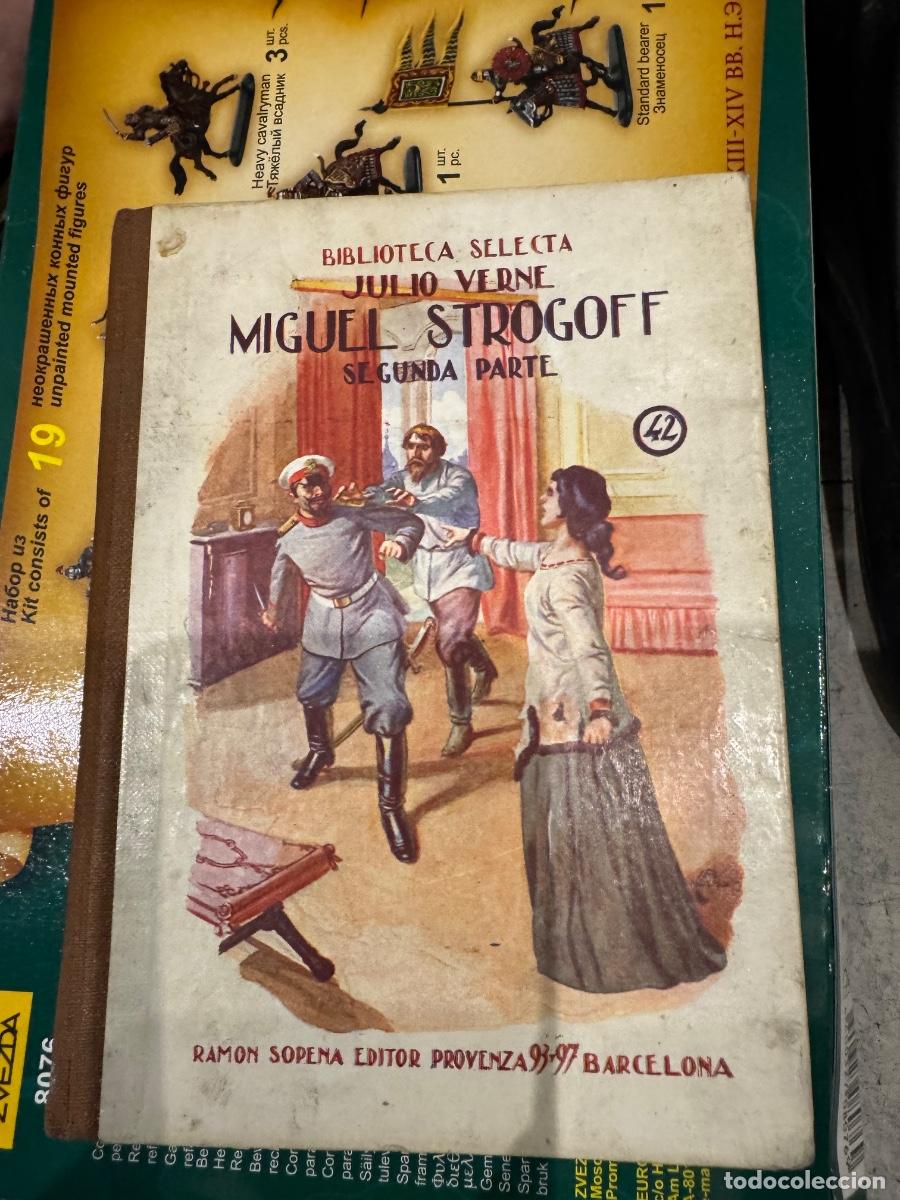Libros antiguos: Miguel Strogoff. biblioteca R. sopena