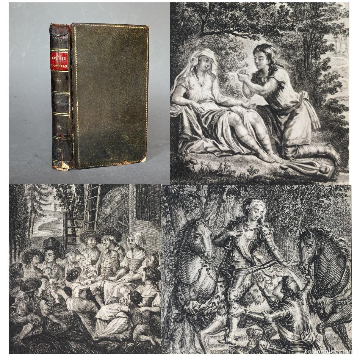 Libros antiguos: A&ntilde;o 1786 - Les six nouuelles de M. de Florian - Laminas - Grabados