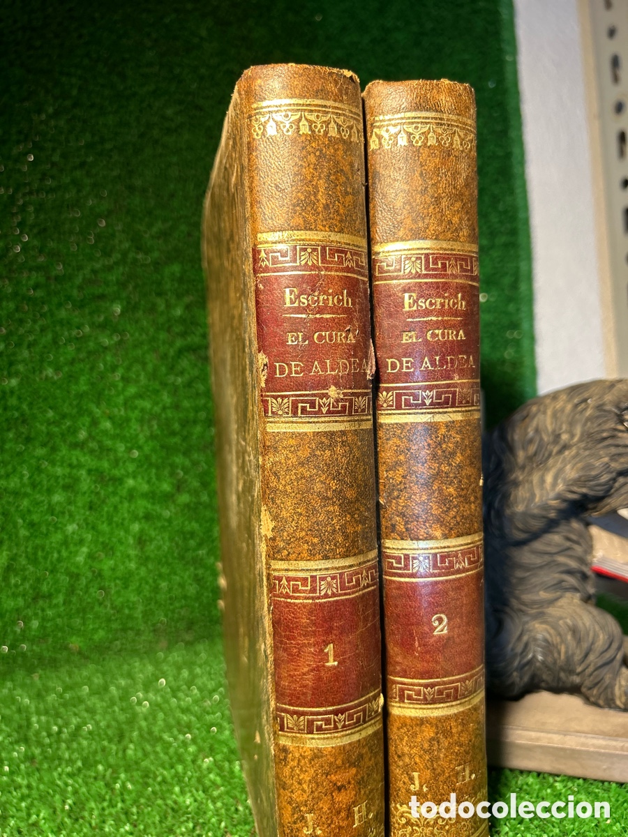 Libros antiguos: EL CURA DE ALDEA - ESCRICH - A6 - Foto 2