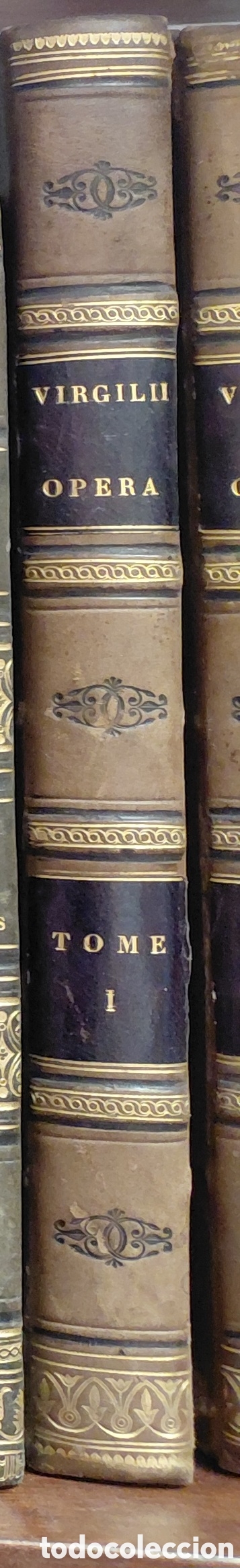 Livros antigos: 1800 Publio Virgilio Mar&oacute;n (Publius Virgilius Maro). Buc&oacute;licas, las Georgicas y la Eneida. Londini (