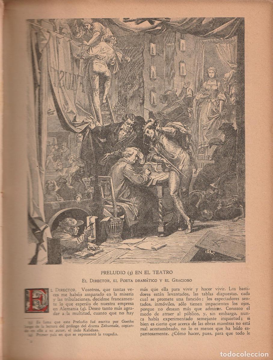 Libros antiguos: Fausto, J. W. Goethe - Foto 6