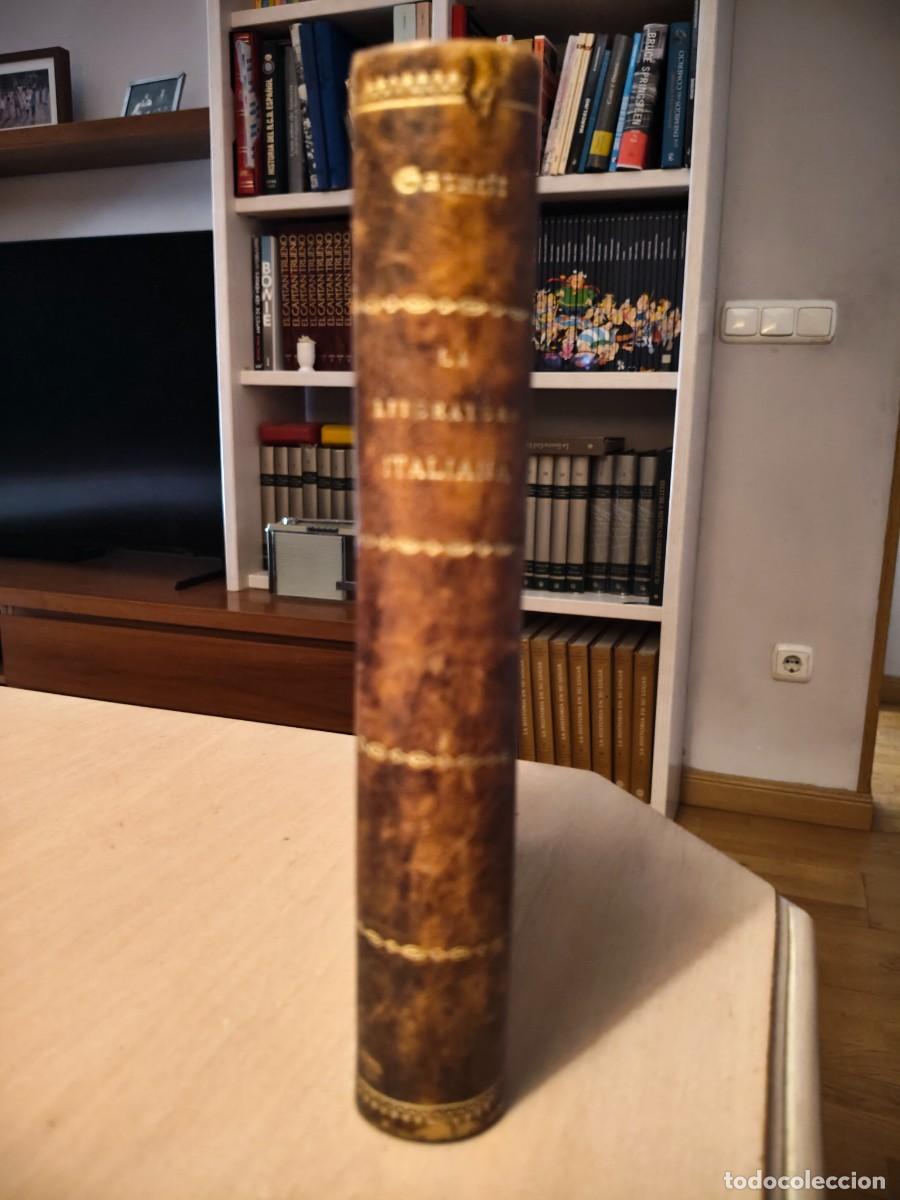 Libros antiguos: La literatura italiana. Garnett
