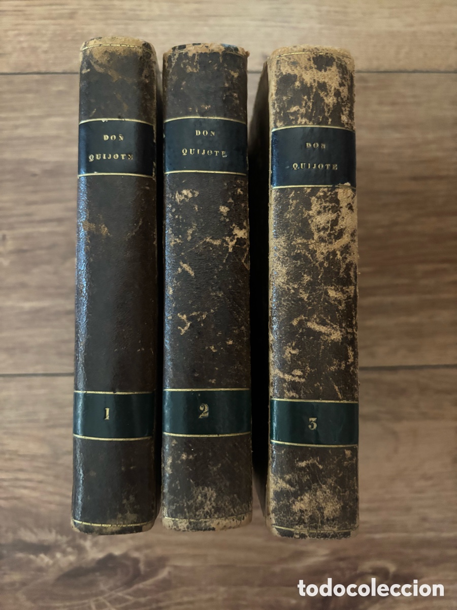 Libros antiguos: Vida y hechos del ingeniosos Hidalgo Don Quijote de la Mancha 1841