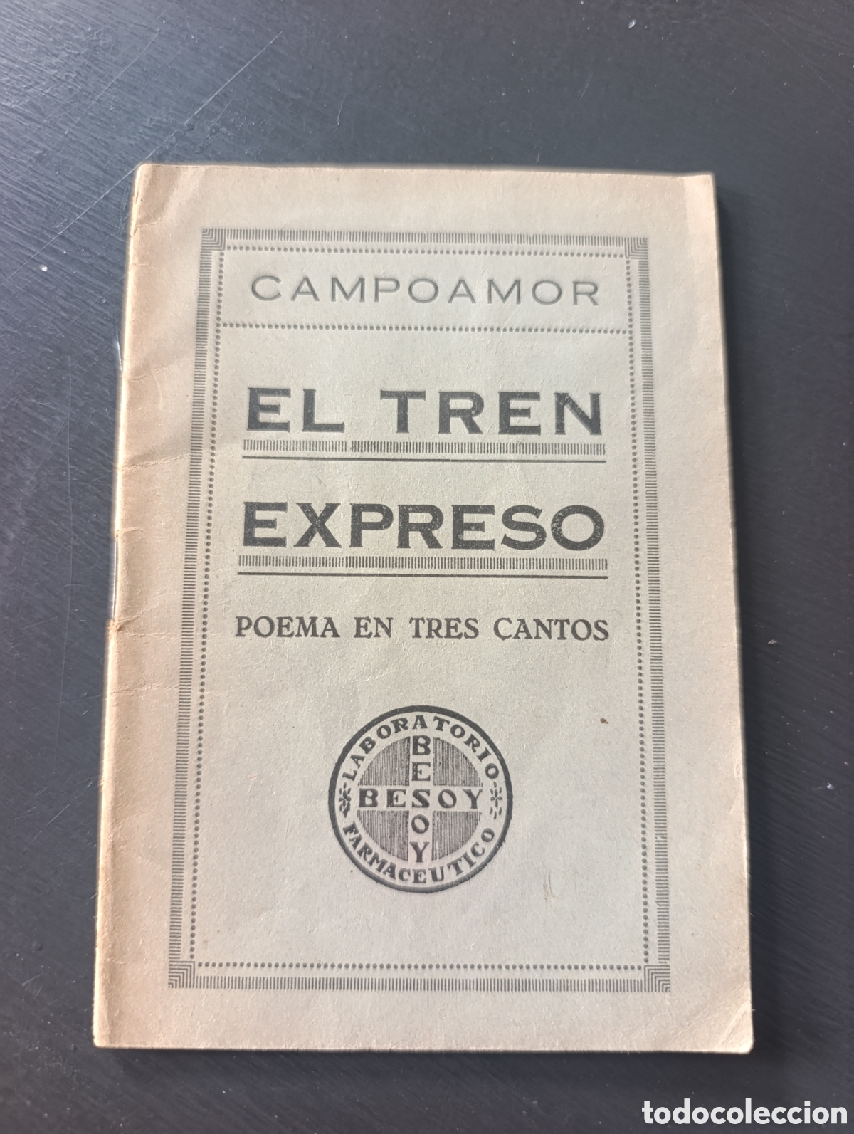 Libros antiguos: El tren Expreso. Campoamor. C&oacute;rdoba 1925